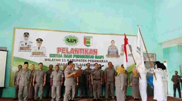 RAPI Pesawaran Resmi Dilantik, Siap Perkuat Komunikasi hingga ke Desa dan Daerah Rawan Bencana