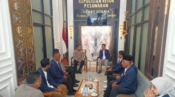 KONI Pesawaran dan Polres Perkuat Sinergi, Dukung Atlet untuk Porprov